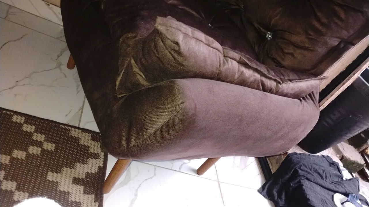 Poltrona marrom - Foto 2