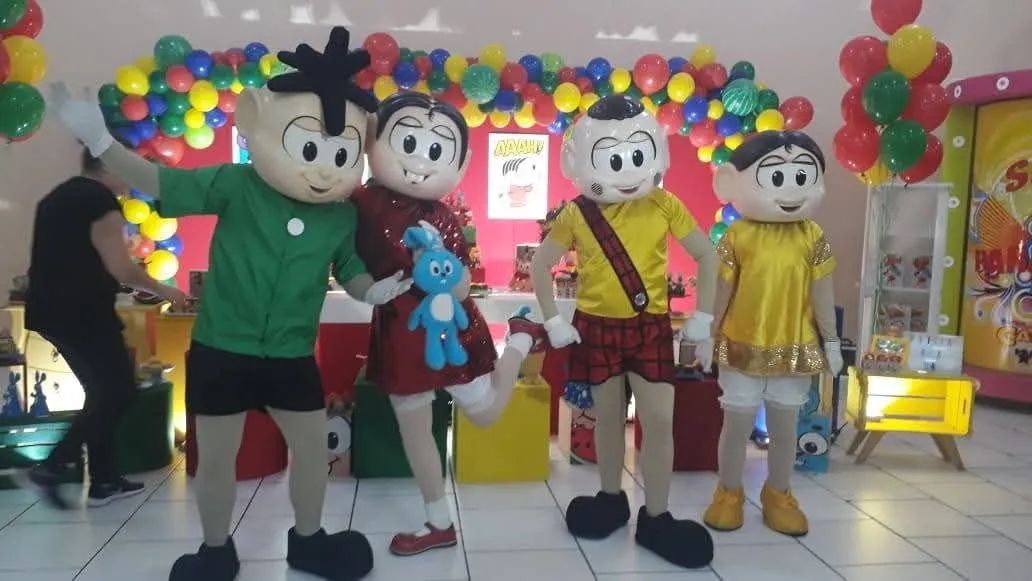 Fantasias turma da Mônica mascotes 2