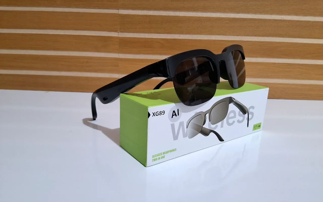 Óculos Inteligentes XG89 com áudio Bluetooth