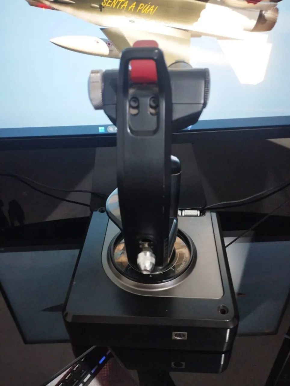 X52 HOTAS Logitech Pro - Joystick e Throttle - Funcionando Perfeitamente - Foto 2