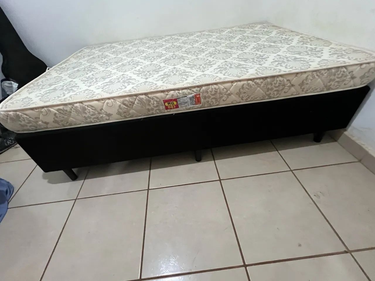 Cama box casal com colchão  - Foto 2