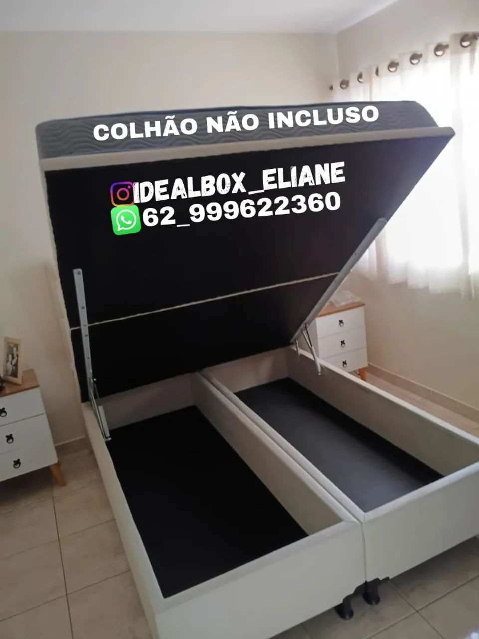 Box baú Queen size/ Qualidade & Garantia  - Foto 4