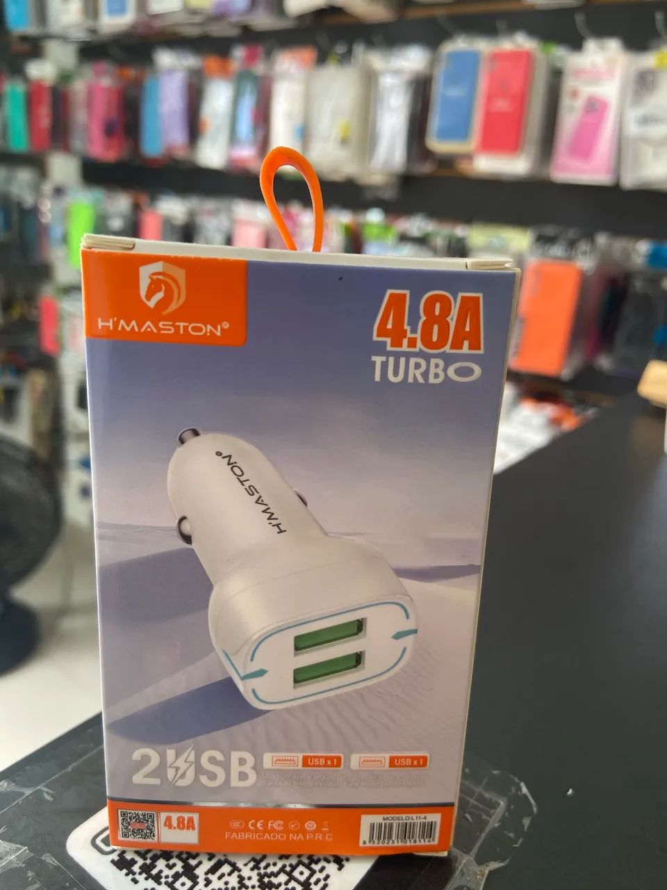 Carregador 12 v para carro 2 tomadas USB 