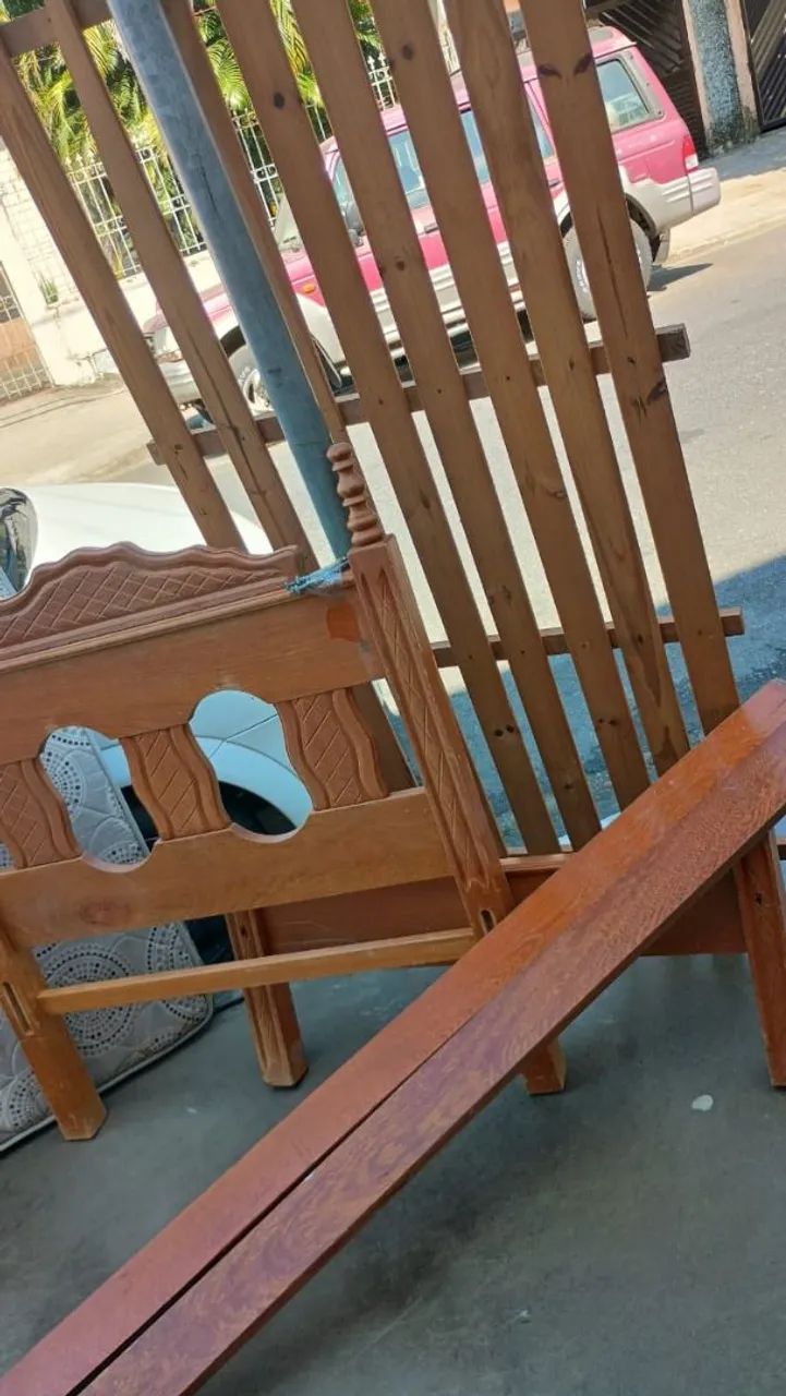 Cama solteiro com colchão  - Foto 2