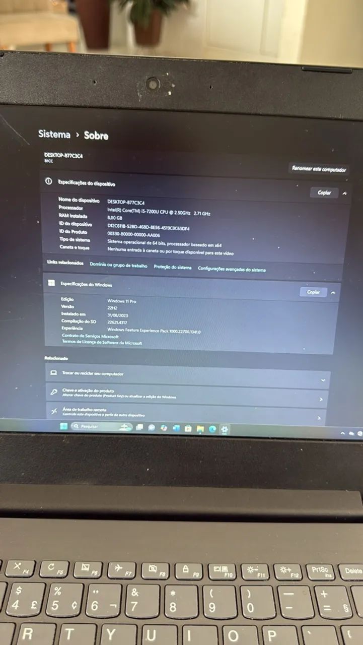 Notebook Lenovo ? Intel Core i5, 8 GB de RAM e SSD 120 GB - Foto 4