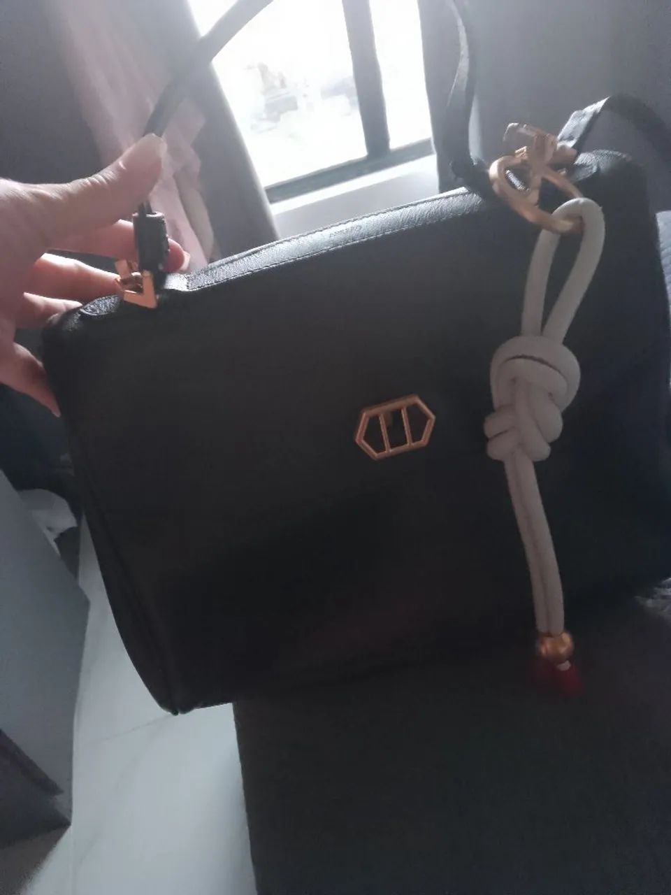 Bolsa em couro da Arezzo  - Foto 2