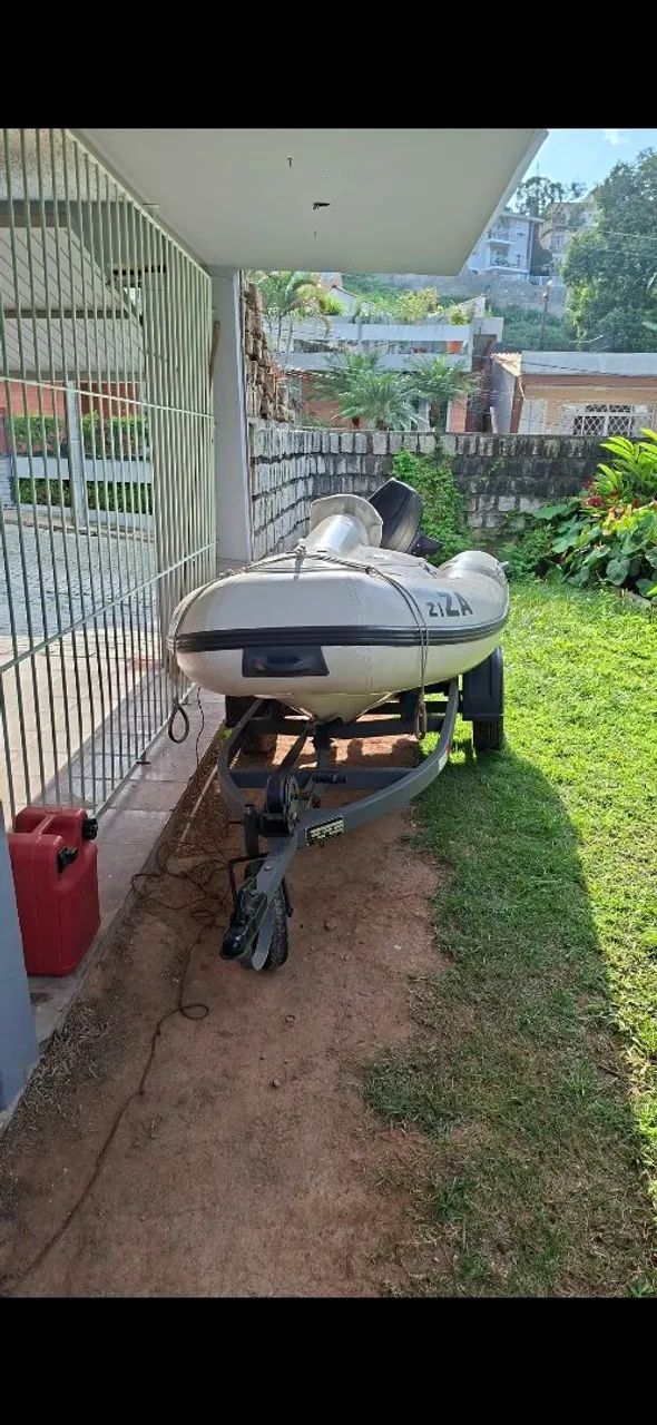 Inflavel fibra " jet-ski  " 40 hp - Foto 3