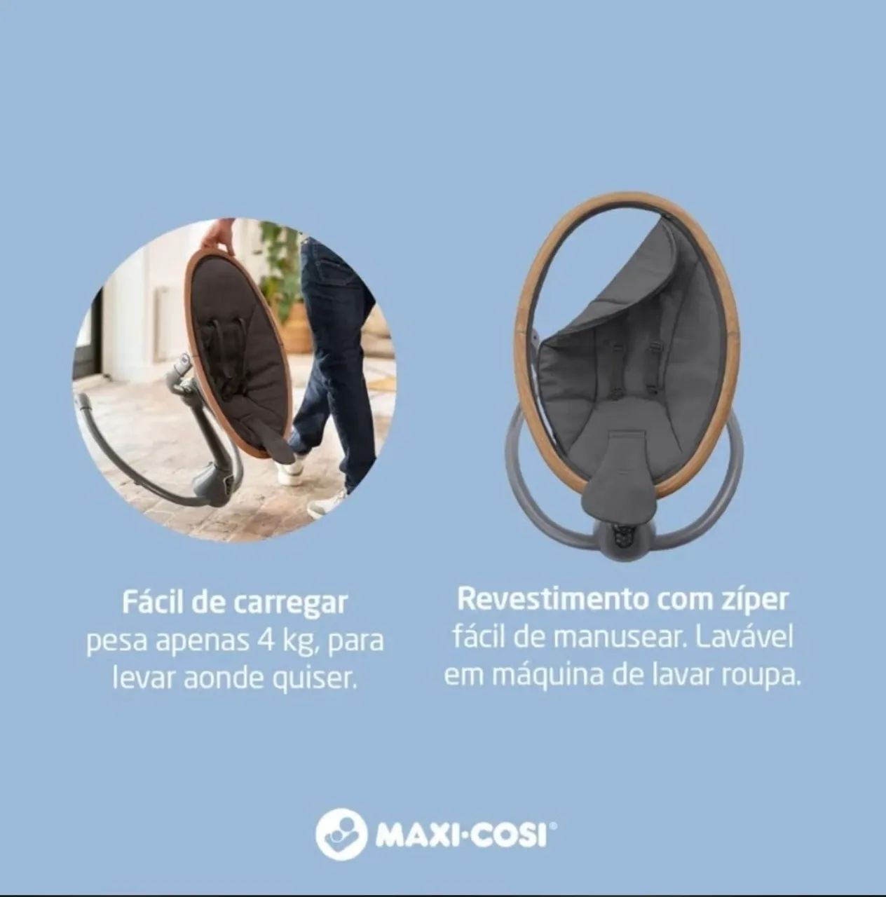 Vendo cadeira de balanço máxi cosi