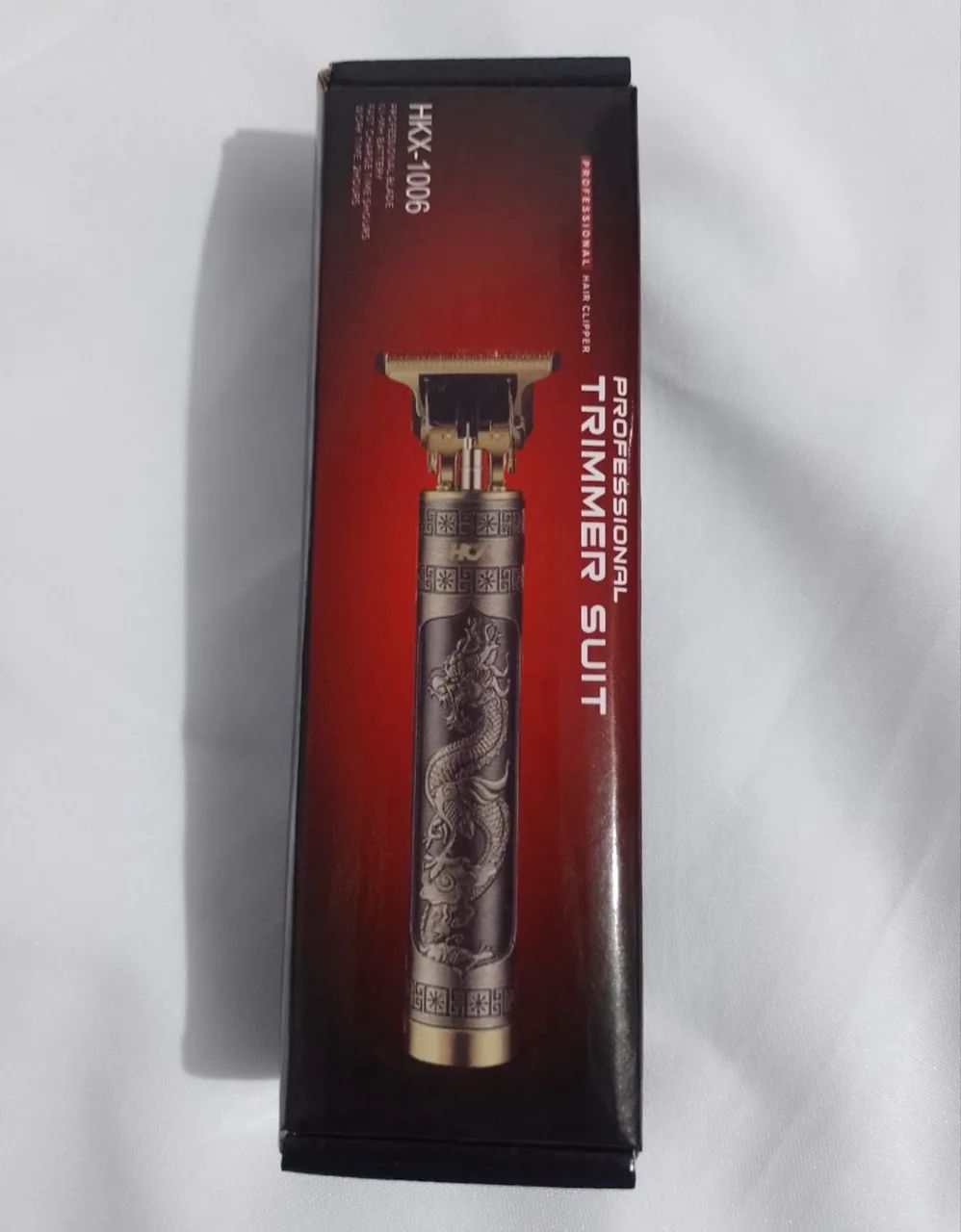 Máquina de cortar cabelo/barba dragão trimmer suit - Nova 