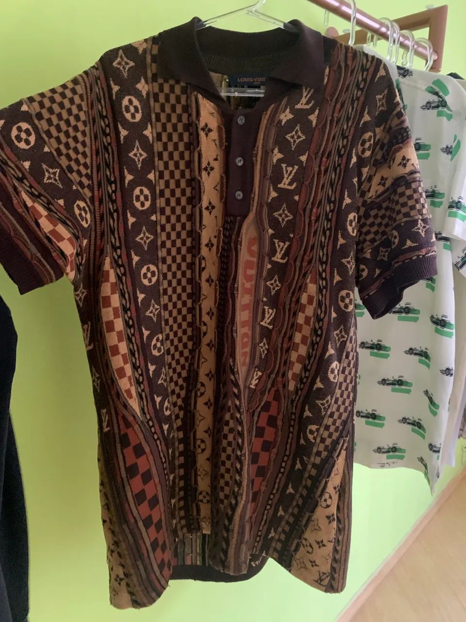 Camisa LV Polo Manga High Quality - Foto 3