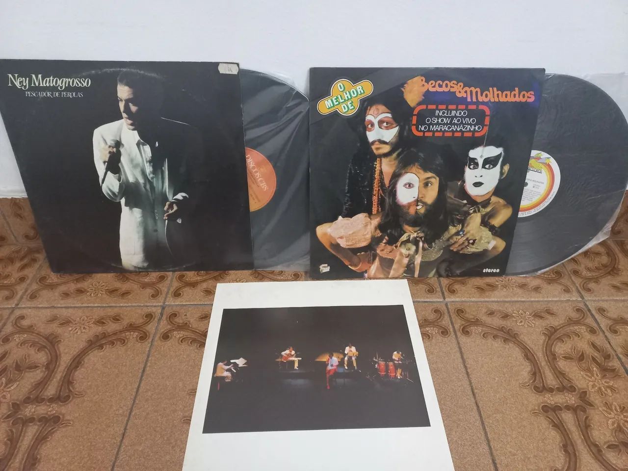 2 Discos de vinil NEY MATO GROSSO e SECO E MOLHADOS 