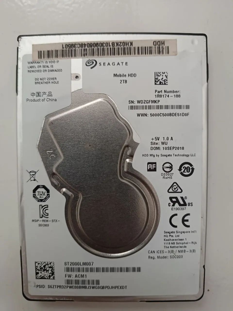 Hd 2tb seagate barrada notebook 2.5  - Foto 2