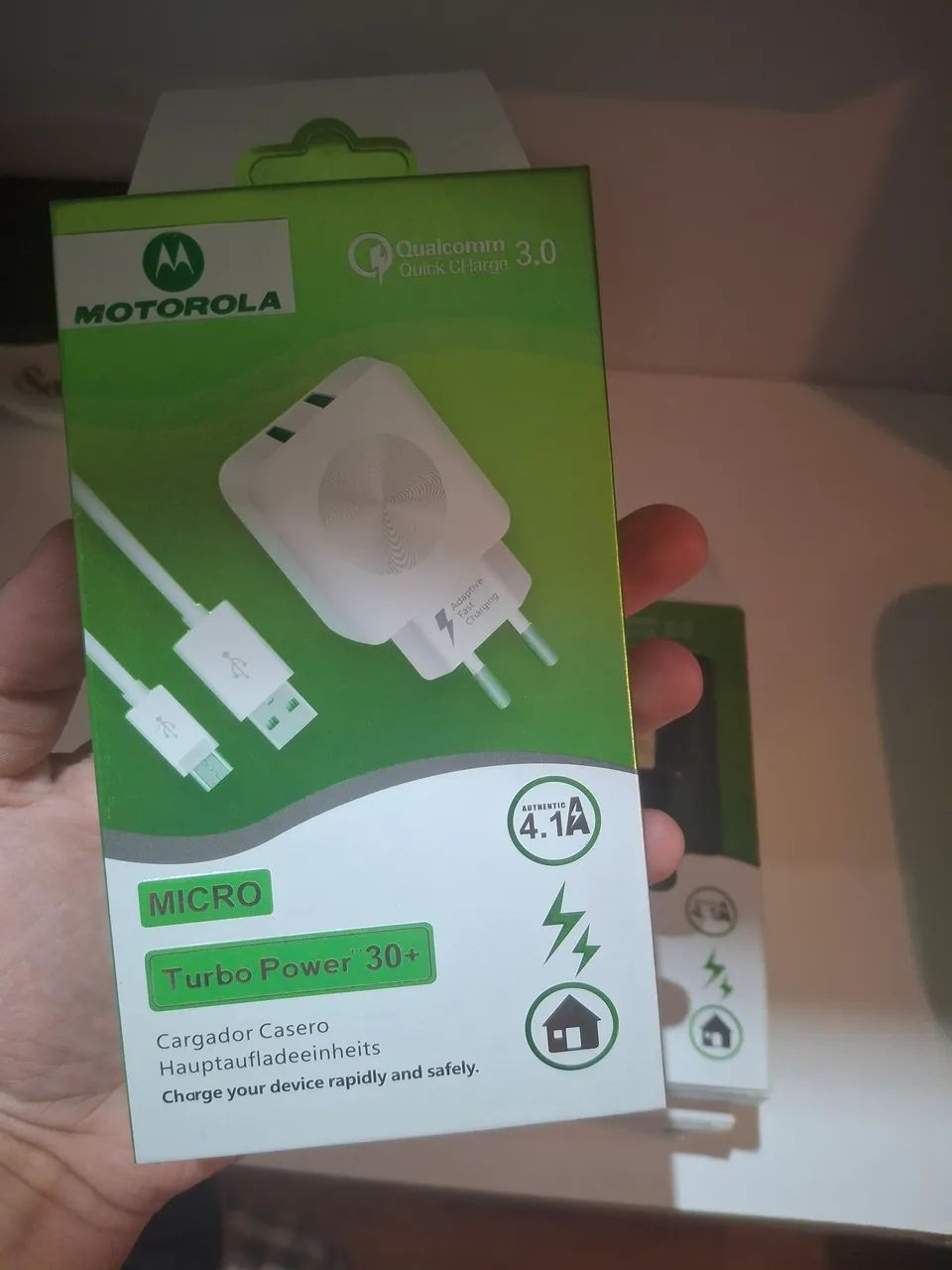 Carregador Motorola com Cabo Tipo C - Foto 4