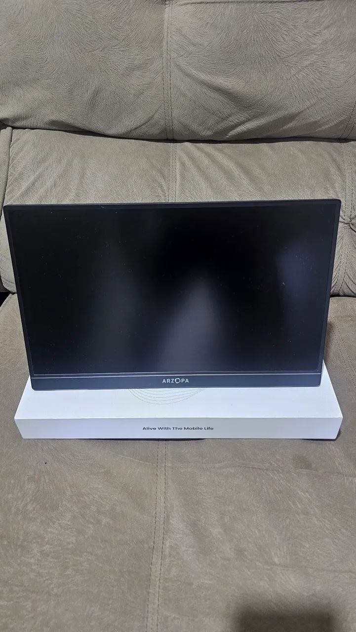 Monitor arzopa zf1c pouco uso! Praticamente zero !!  - Foto 3