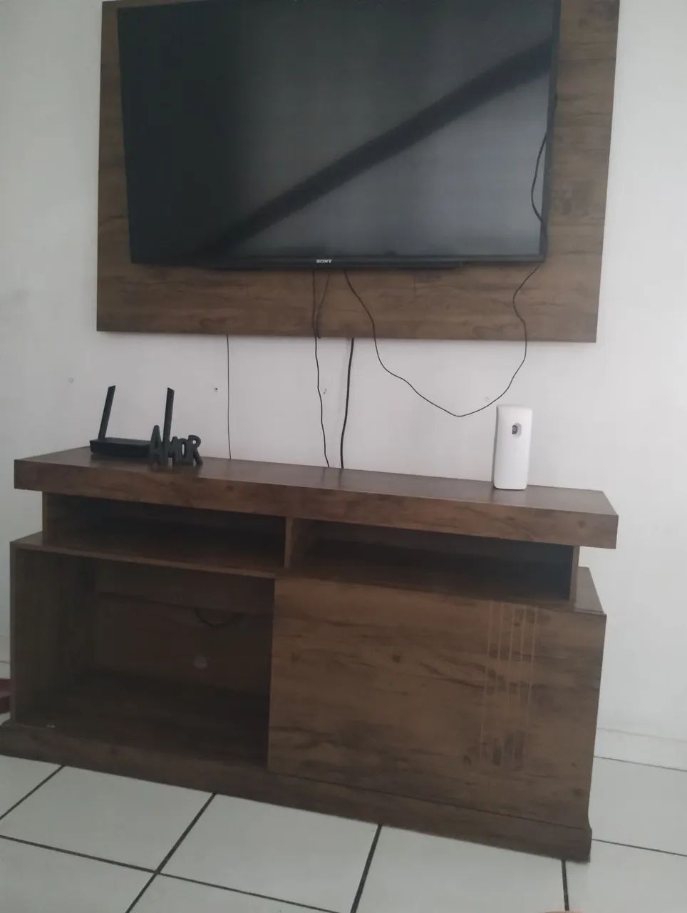 Vendo uma rack com painel - Foto 2