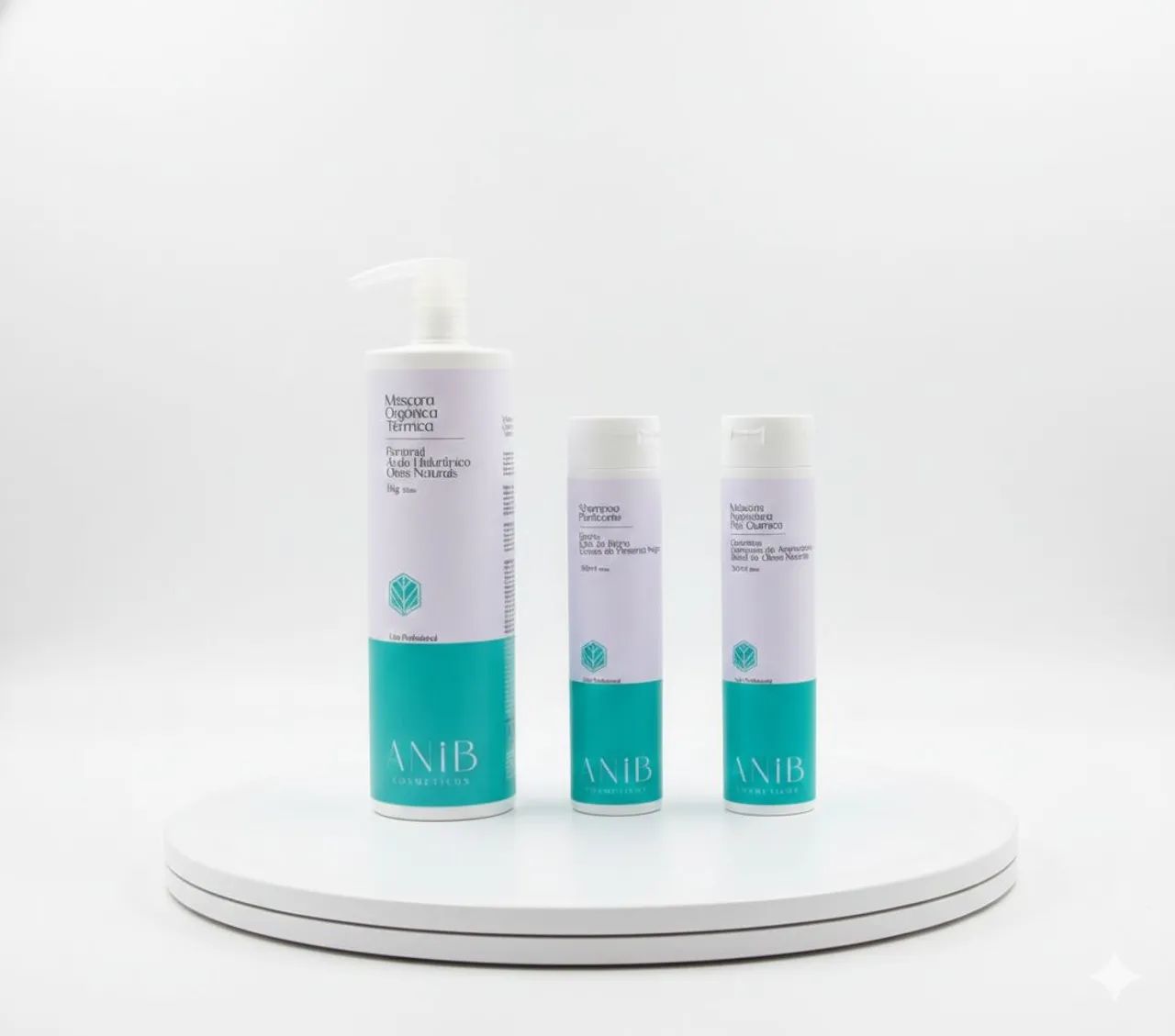 Máscara térmica capilar  Anib cosméticos alisamento.  - Foto 6