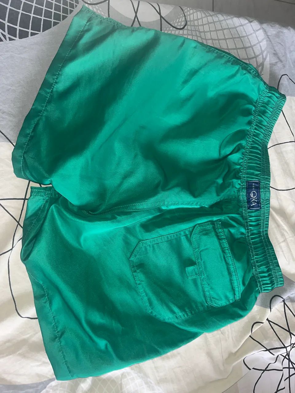 Short Praia Oka - Green - Tamanho M - Foto 2