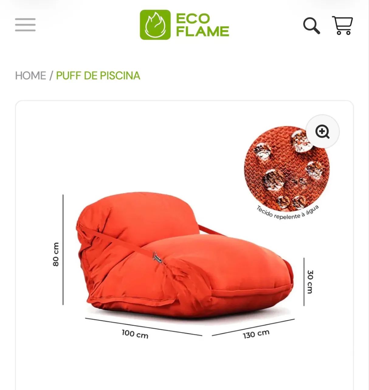 Pufs espreguiçadeira e piscina  - Foto 4