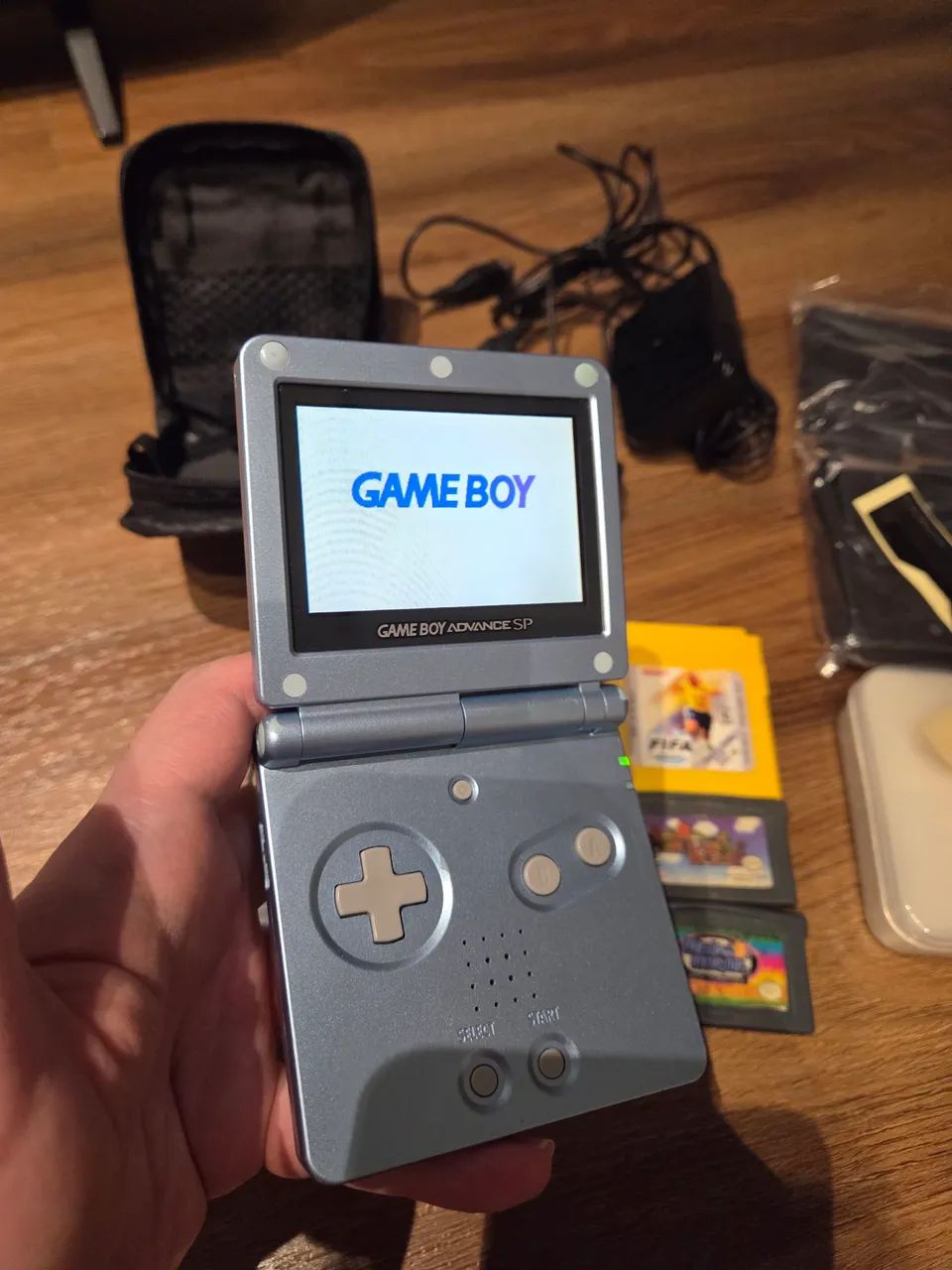 Kit Game Boys com jogos e tela ips - Foto 2
