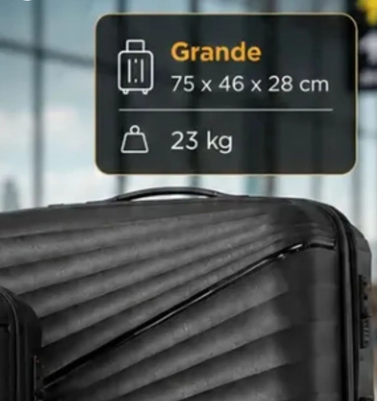 Mala de viagem Com senha 