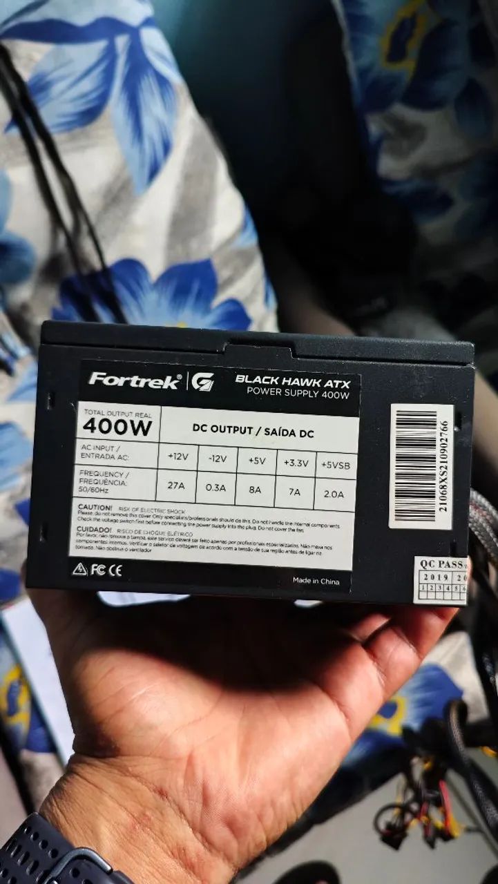 Fonte 400w Fortrek 80plus - Foto 4