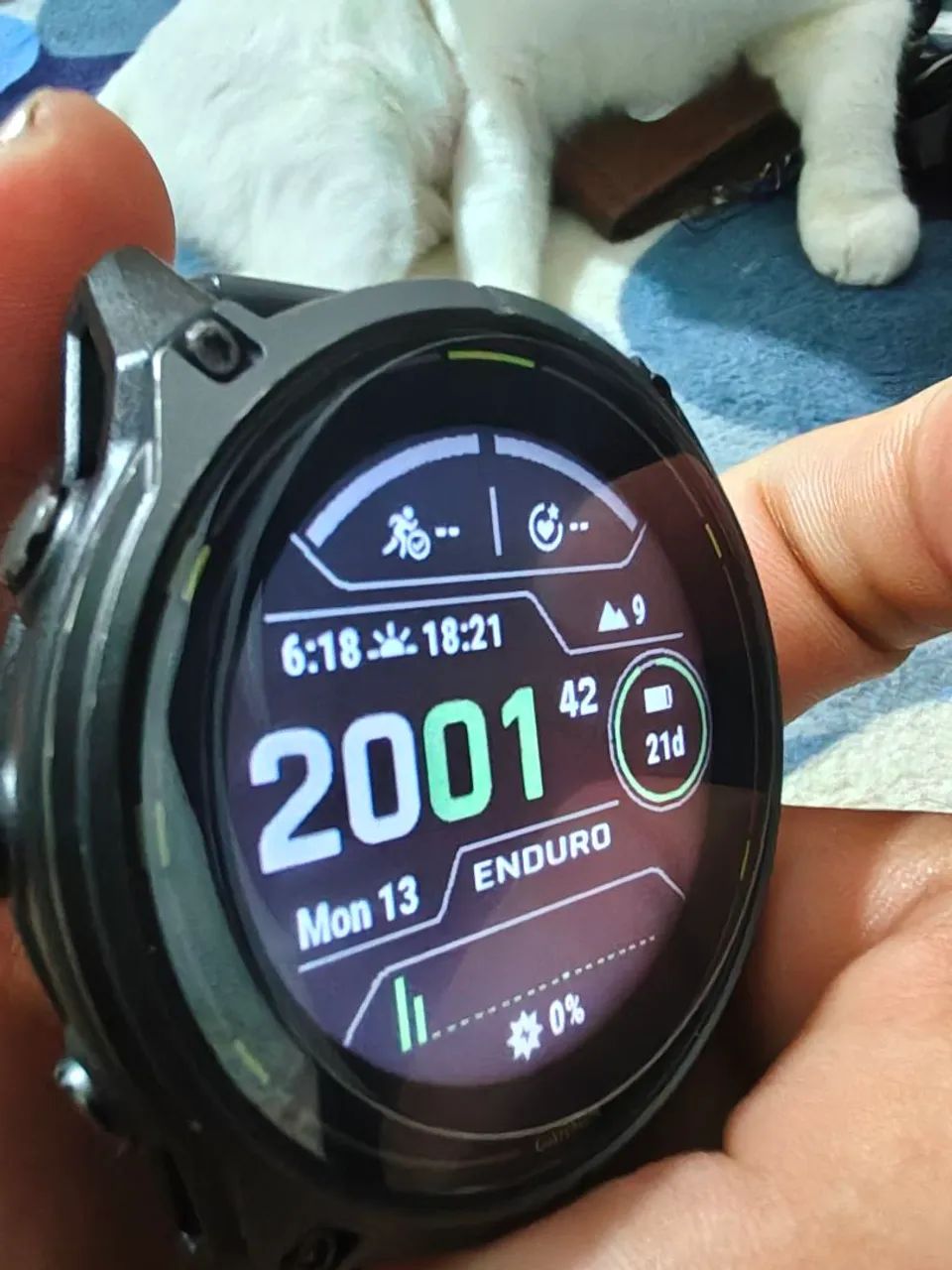 Relógio Garmin enduro 3 solar