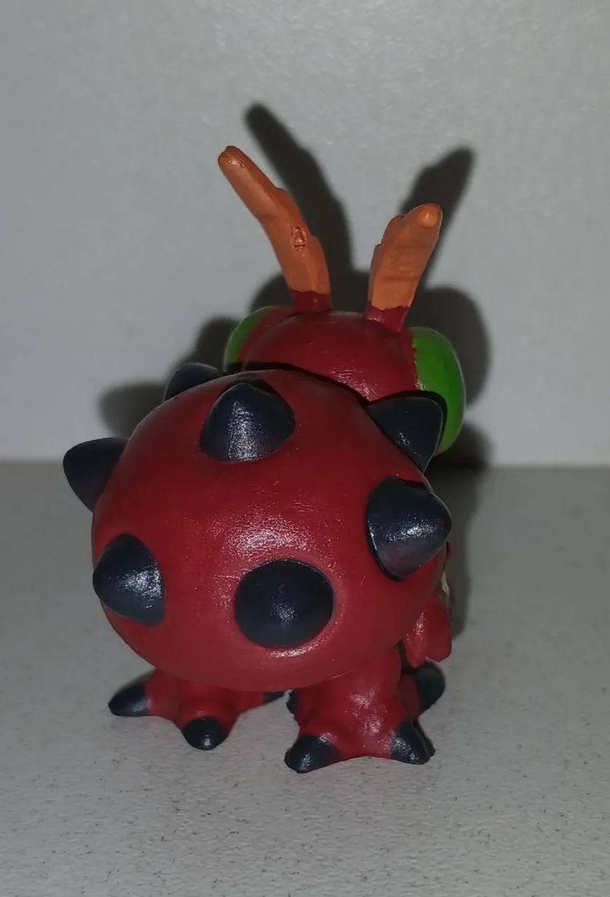 BONECO MINIATURA DIGIMON TENTOMON - Foto 2
