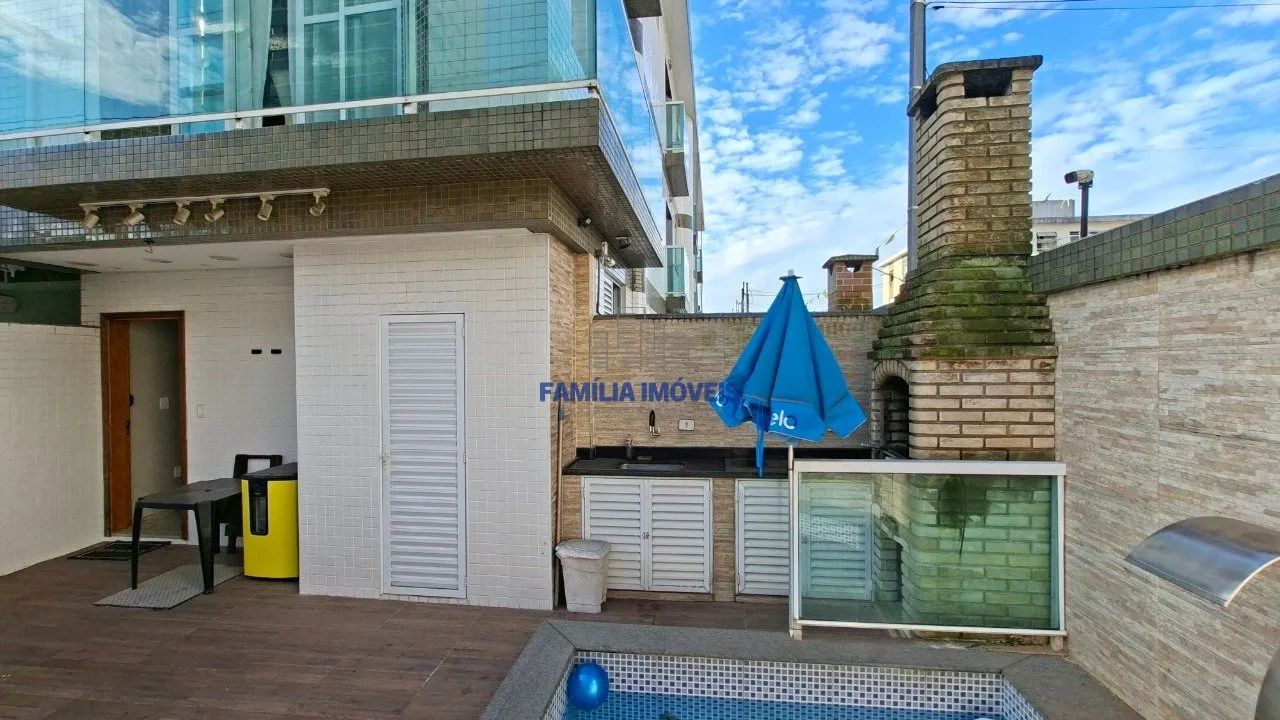 Alugar vender sobrado 3 quartos piscina Ponta da praia Santos SP - Foto 6