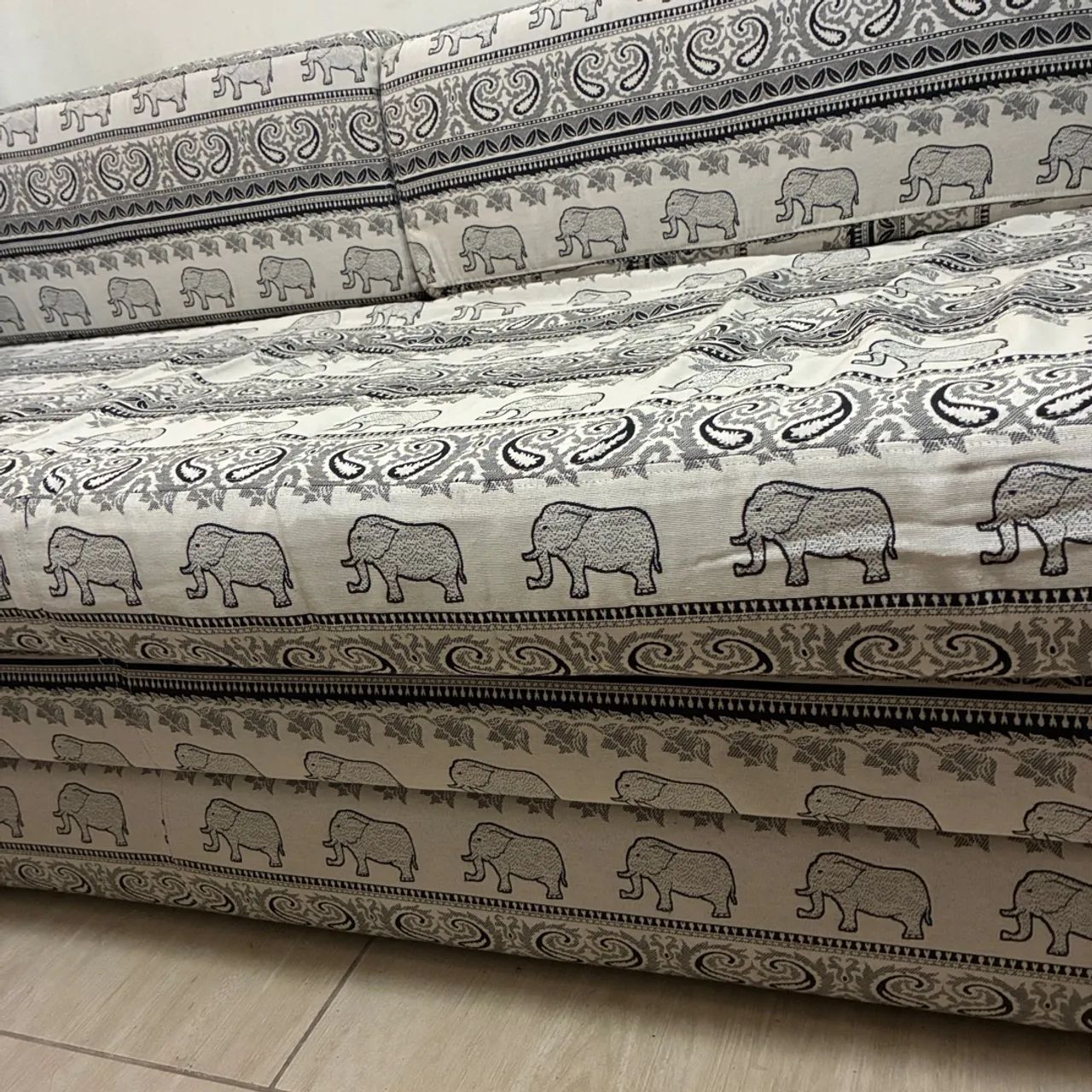 Sofá com bicama elefante  - Foto 5