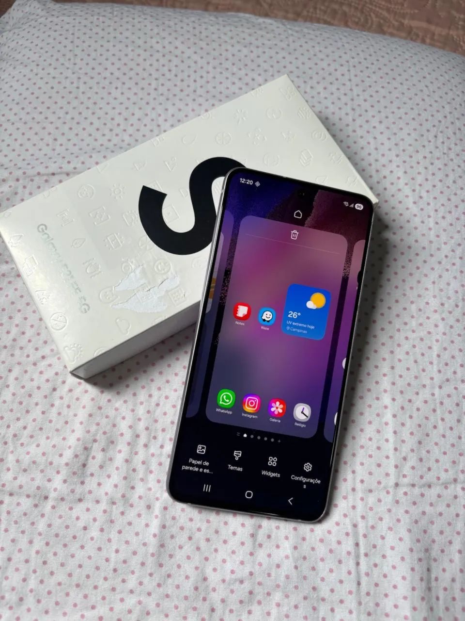 Samsung S21 FE lilás  - Foto 3