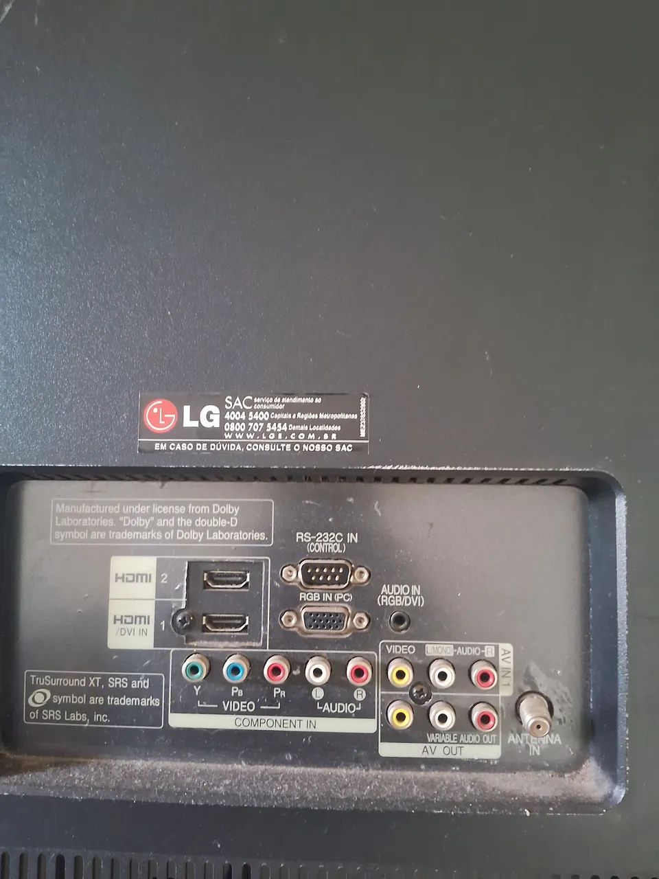 TV LG 42 POLEGADAS 