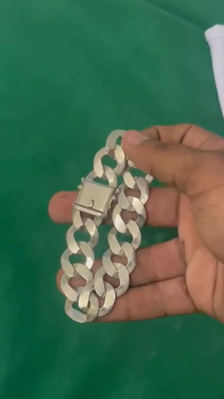 Pulseira de Prata 17MM (Não Sei as gramas) - Foto 2