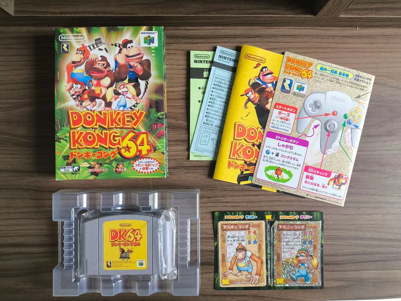 Kit Donkey Kong 64 com Expancion pack com caixa e manula - Foto 4