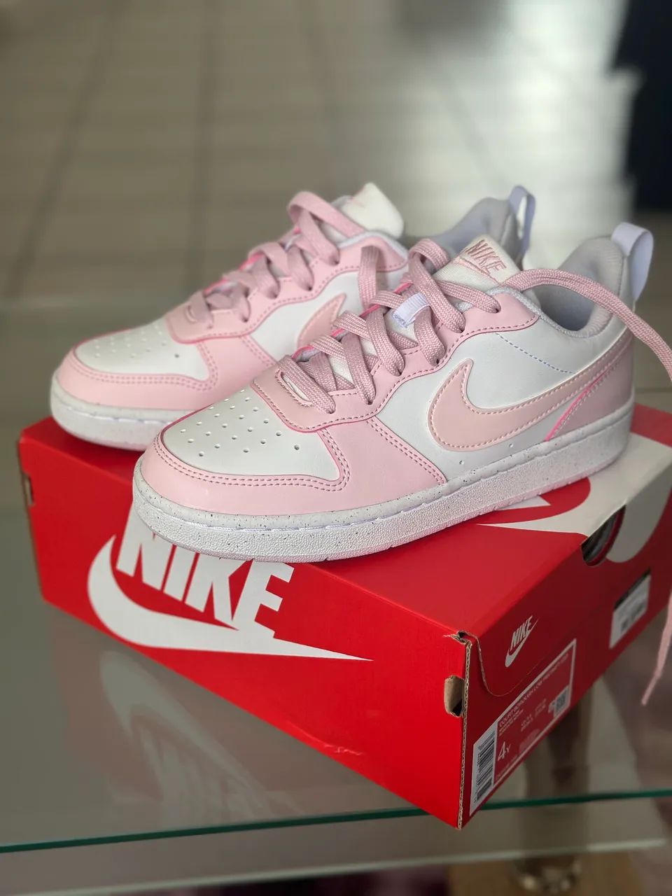 Tênis Nike rosa Original 