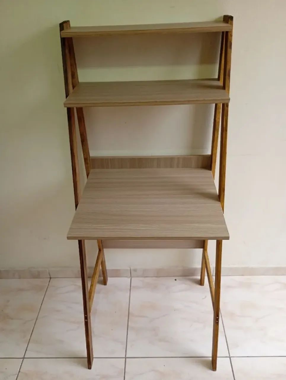 Escrivaninha madeira e mdf - Foto 4