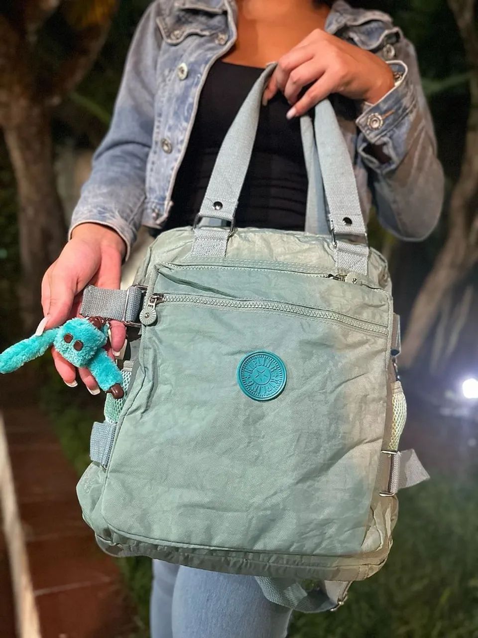 Mochila e bolsa multifuncional Estilo Kipling