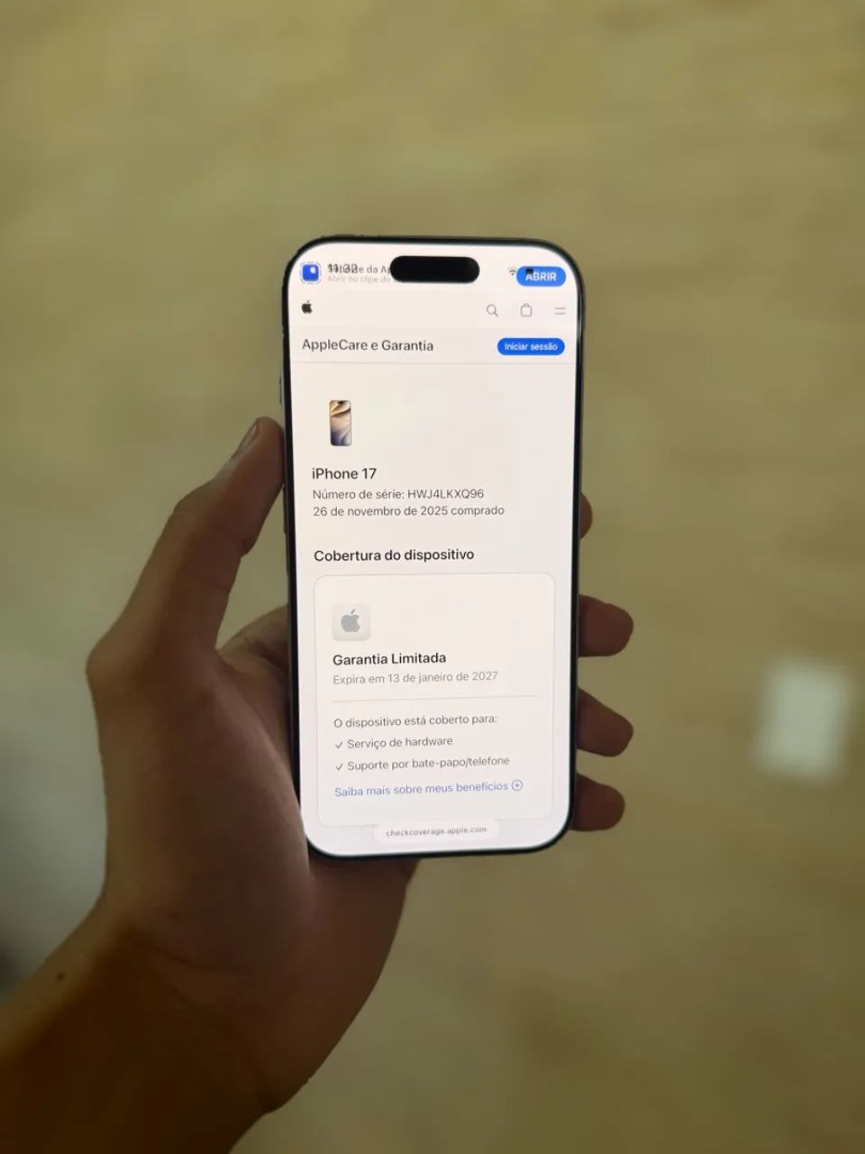 iPhone 17 256GB (Sem detalhes) - Foto 3