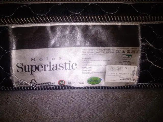 Colchão e base de molas Superlastic Bamboo - Foto 2