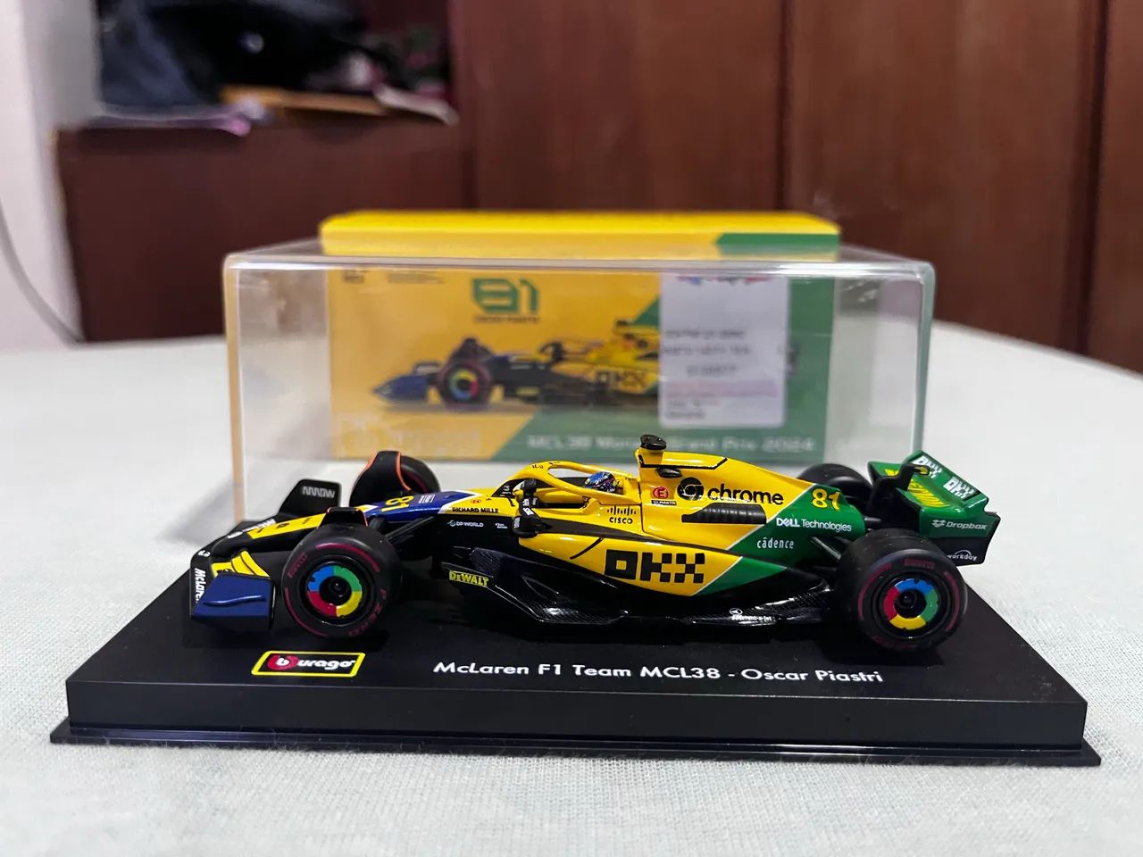 Mclaren F1 GP2024 Bburago - Foto 2