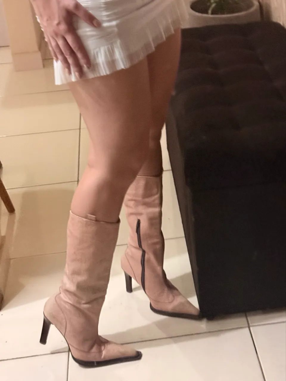 Bota em couro legítimo feita a mão  - Foto 5
