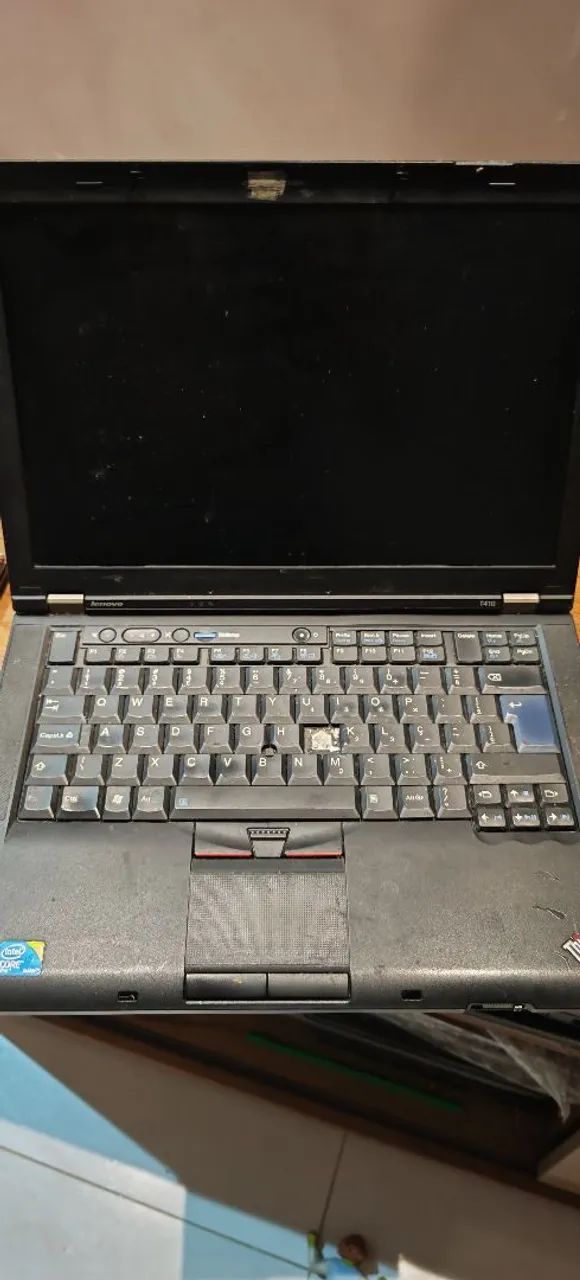Lenovo t410 liga mas dá erro