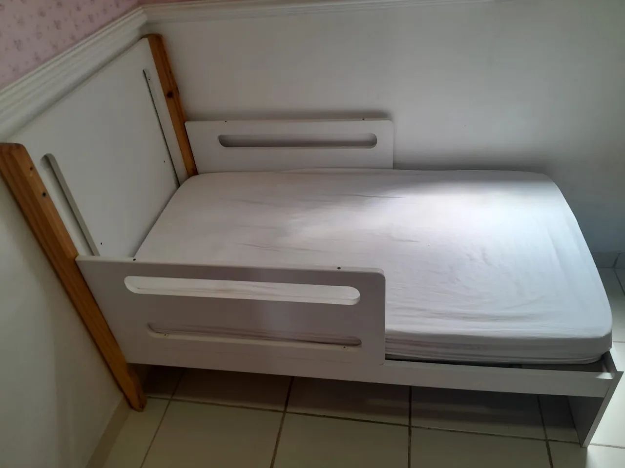 Berço 3 em 1 (mini berço, berço e cama) - Foto 4