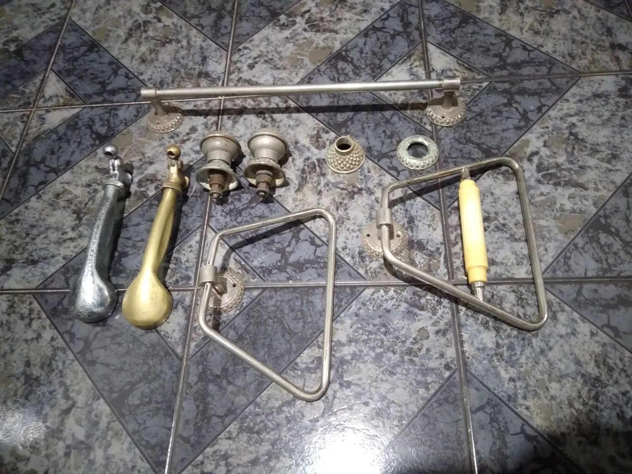 Acessórios  banheiro vintage década 80