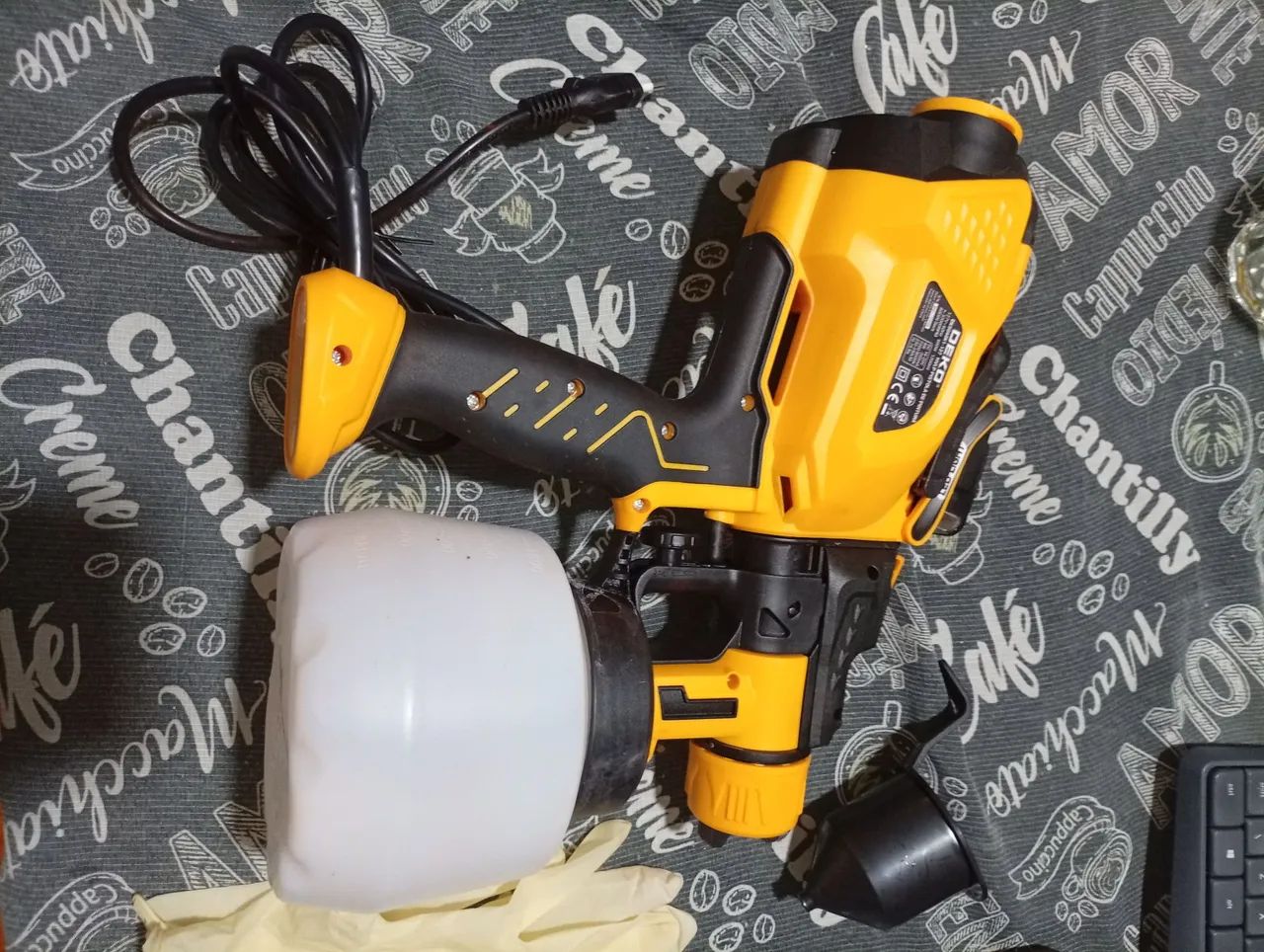 Pistola de pintura pulverizador deko