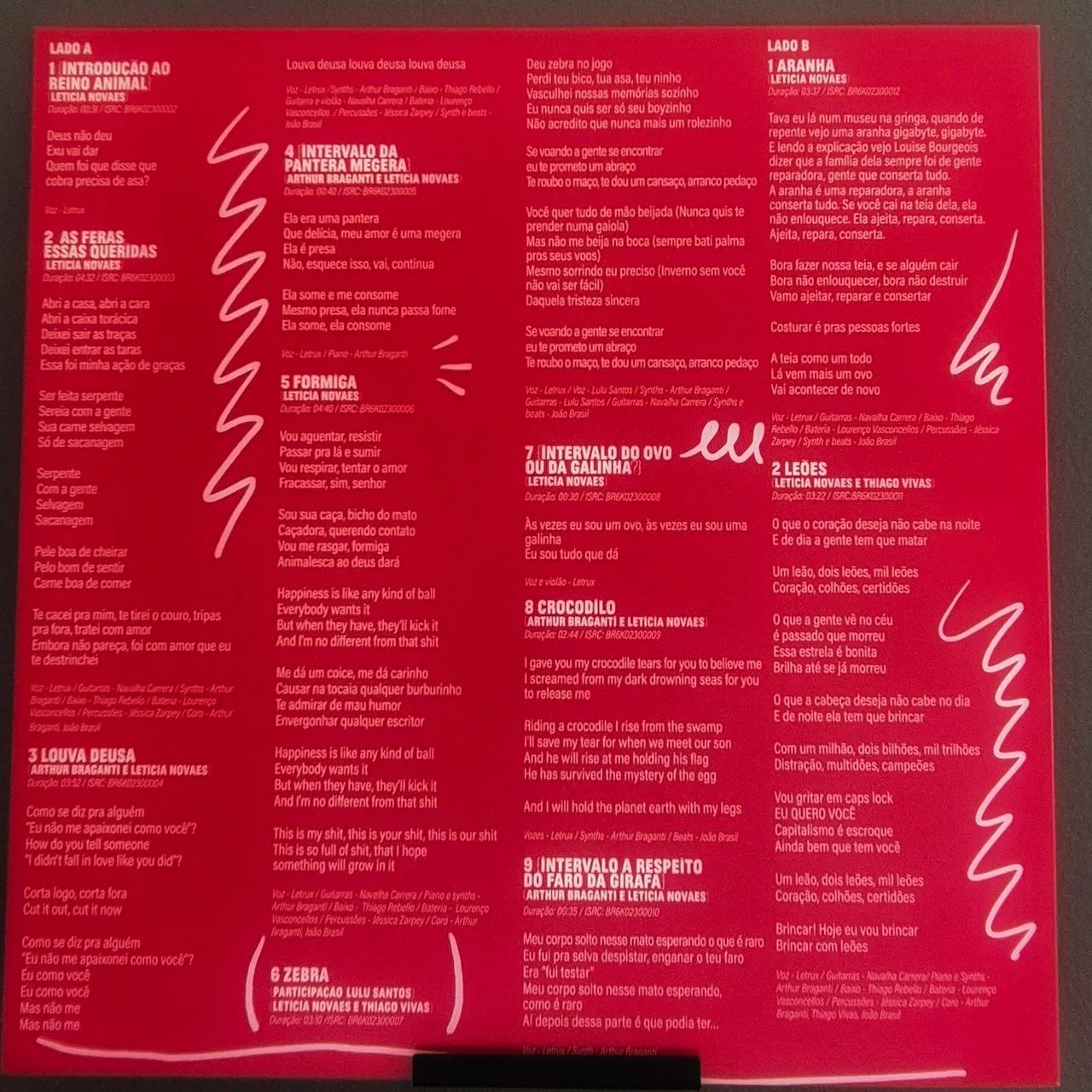 LP Vinil Disco Noize Letrux Como Mulher Girafa - Foto 4