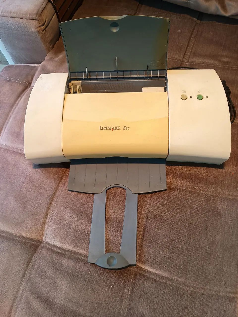 Impressora Lexmark Z25 com os cartuchos usada  - Foto 3