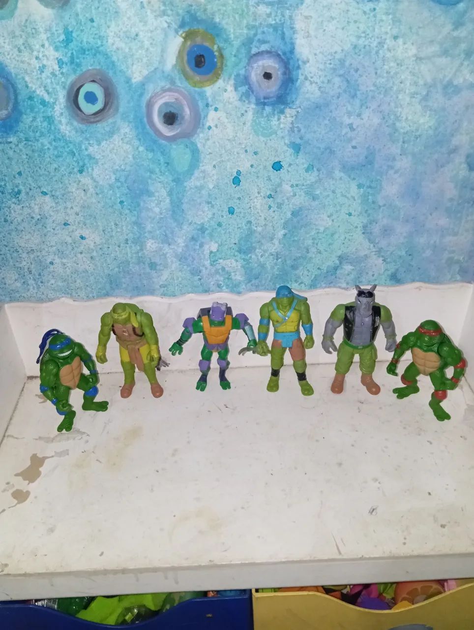 Lote dos tartaruga ninja 