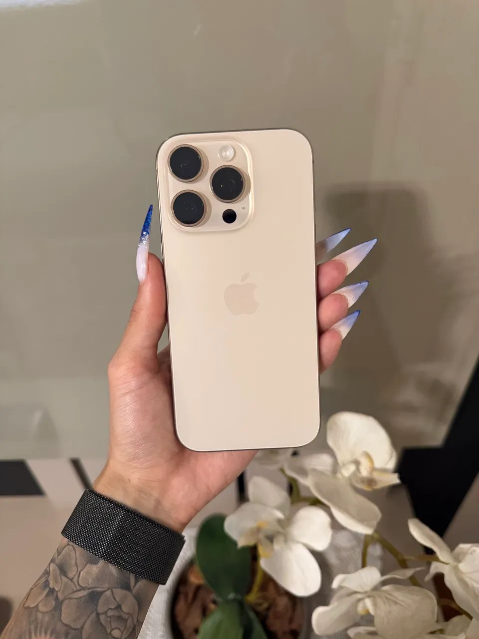 iPhone 16 Pro Titânio Desert Garantia Apple - Foto 3