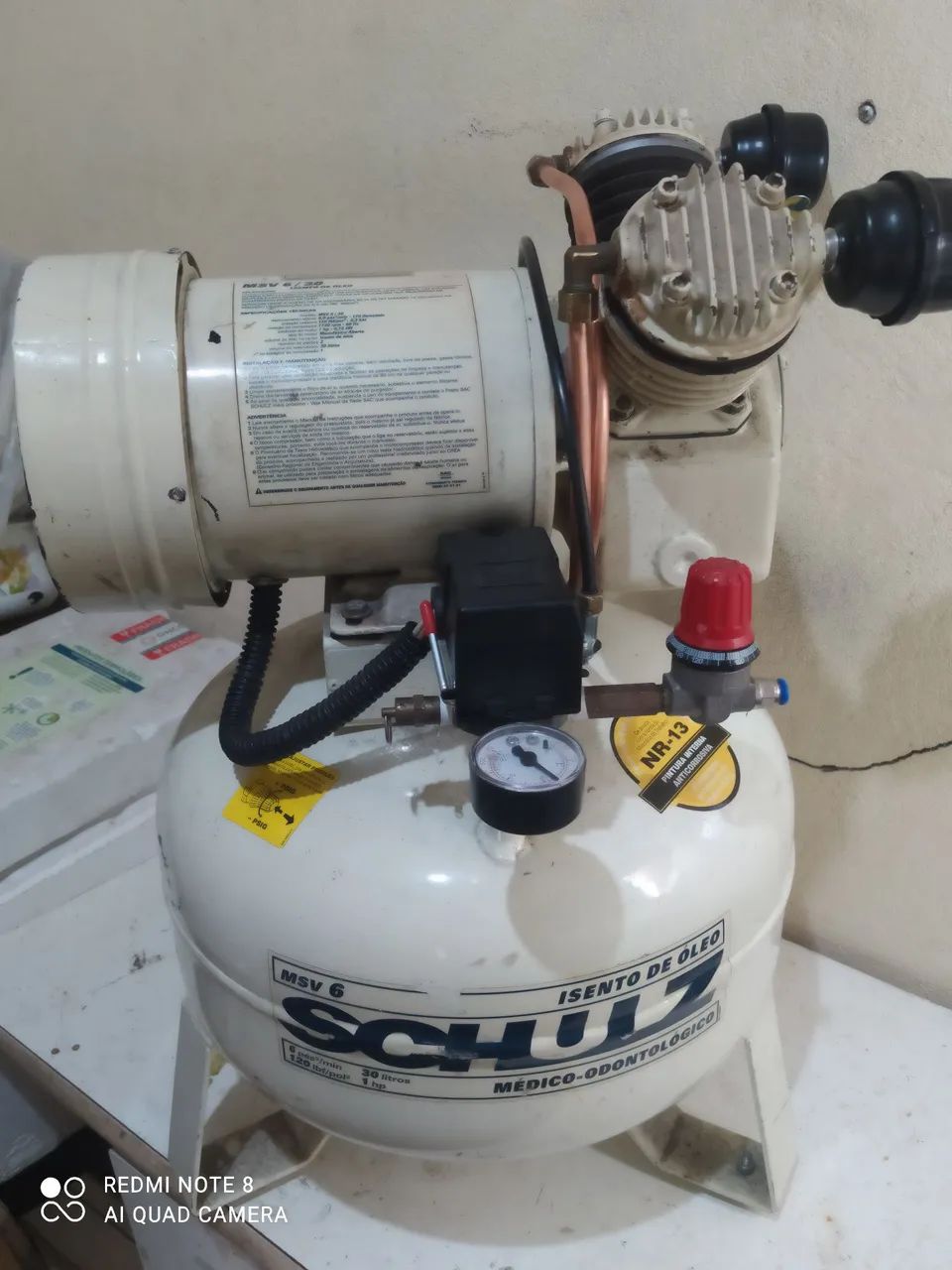 Compressor odontológico schulz msv 6/3 - Foto 2