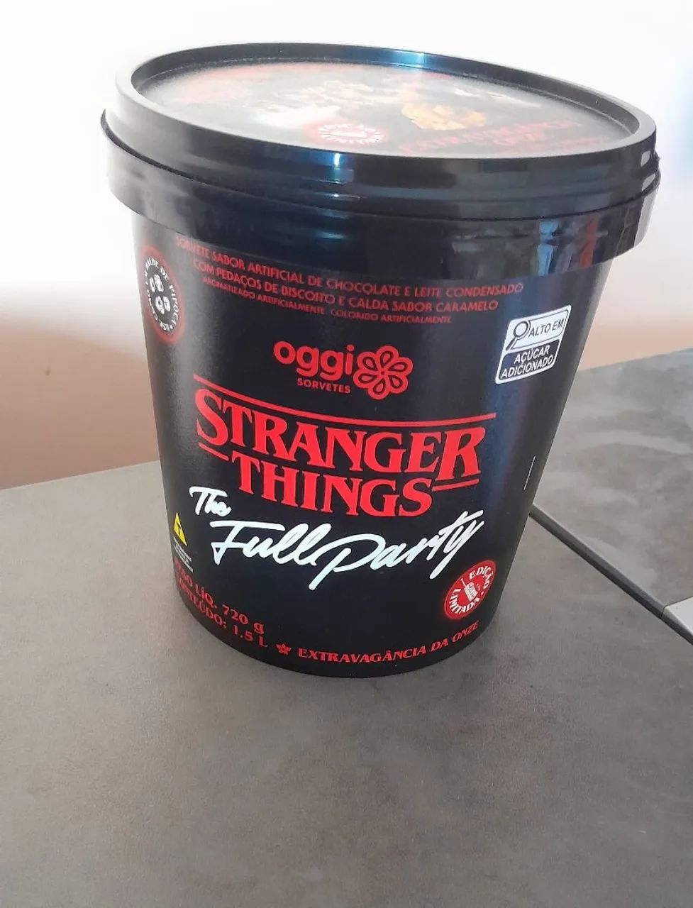 Pote de Sorvete Stranger Things (Oggi) - Foto 3